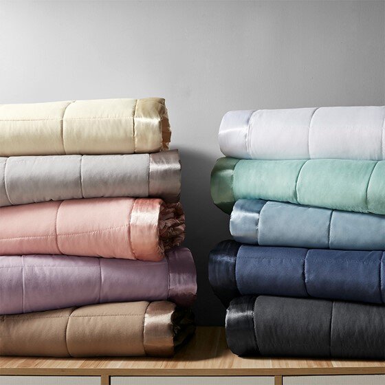 Windom All Season Hypoallergenic Microfiber Down Alternative Blanket with 3M Scotchgard