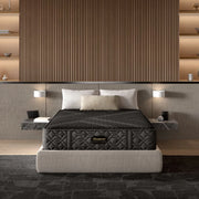 Black Series One Hybrid Firm Mattress by Beautyrest | Specialty Foams for individualized support and motion separation with a contouring feel
