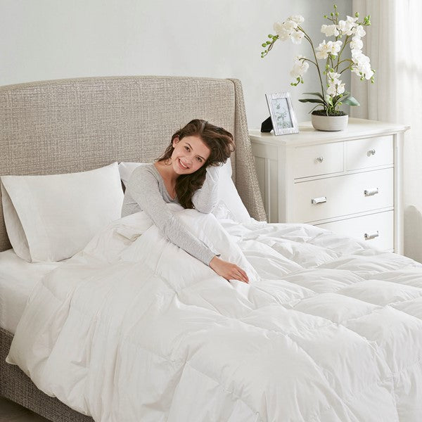 Light Warmth Oversized 100% Cotton Down Comforter
