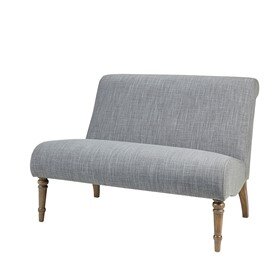 Felicia Love Seat | Armless Farmhouse Loveseat