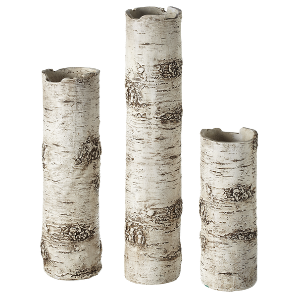 Birch Finish Branch Vase (3 pc. set)