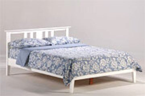 Thyme Bed | Low Profie, White Finish